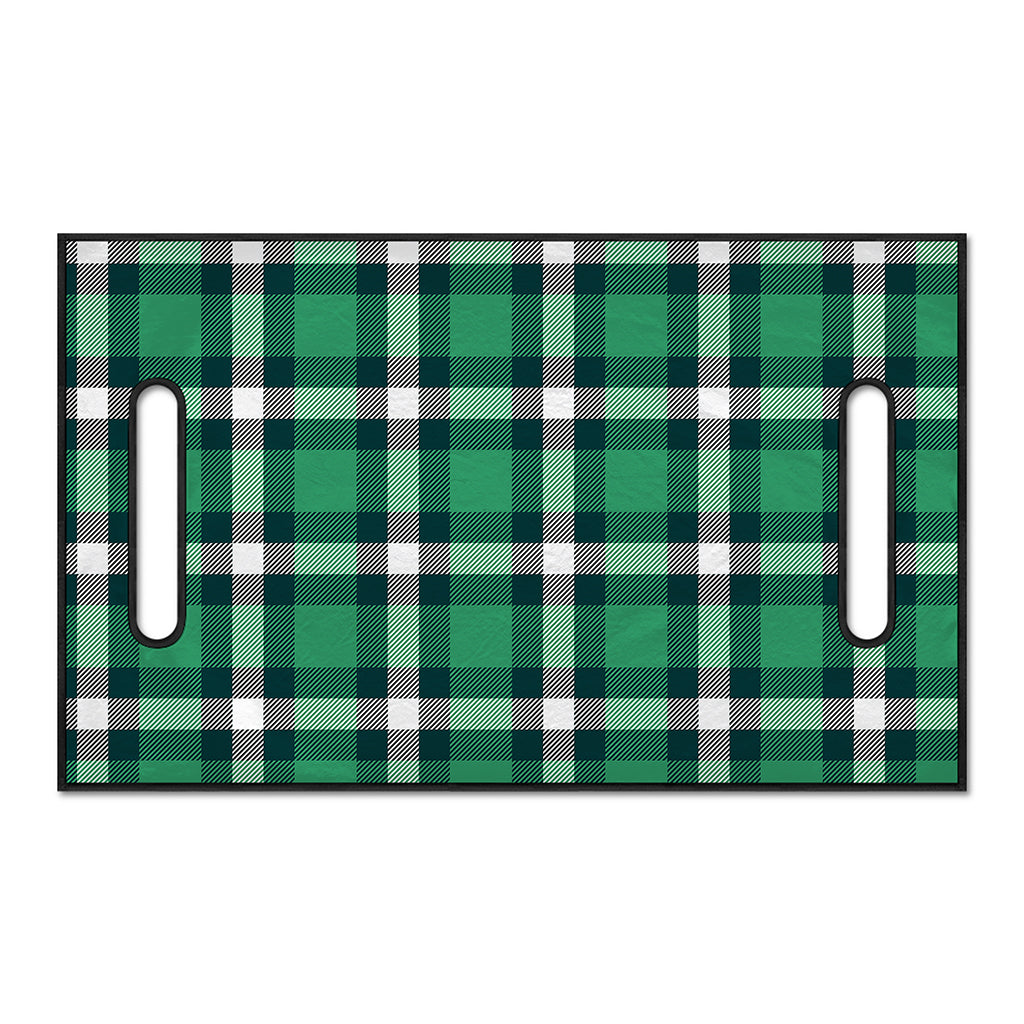 Irish St. Patrick's Day Plaid Print Golf Cart Seat Cover