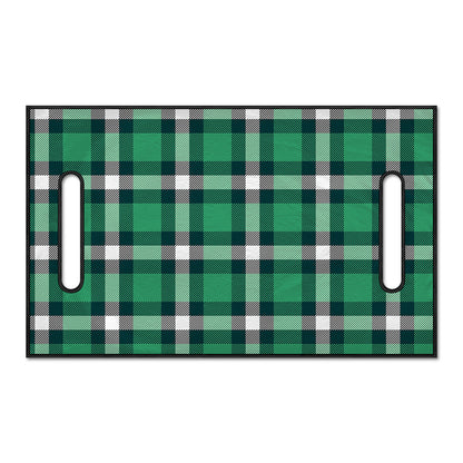 Irish St. Patrick's Day Plaid Print Golf Cart Seat Cover