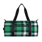 Irish St. Patrick's Day Plaid Print Gym Bag