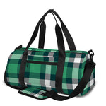 Irish St. Patrick's Day Plaid Print Gym Bag
