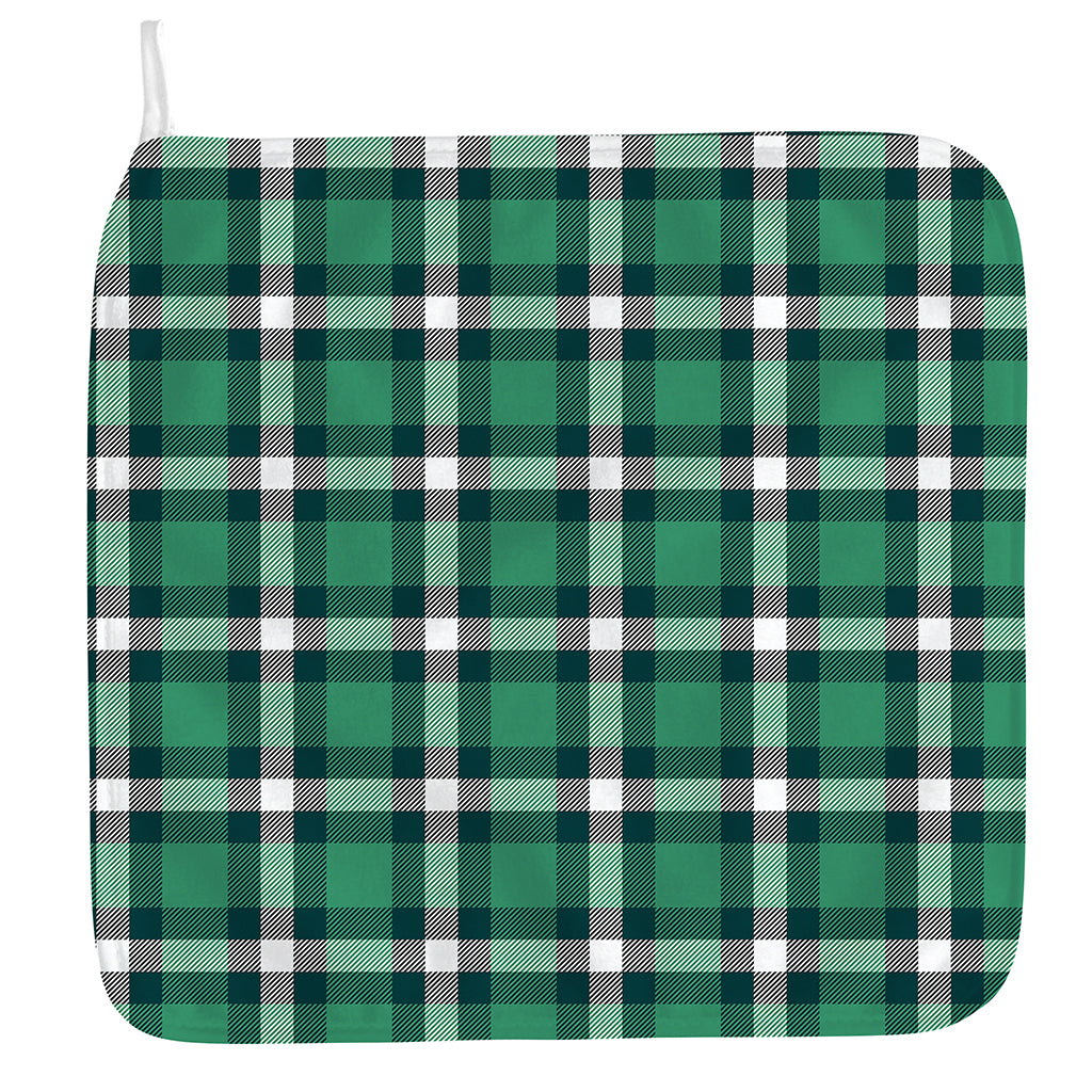 Irish St. Patrick's Day Plaid Print Hand Towel