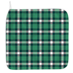 Irish St. Patrick's Day Plaid Print Hand Towel