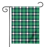 Irish St. Patrick's Day Plaid Print House Flag