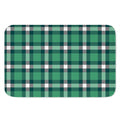 Irish St. Patrick's Day Plaid Print Indoor Door Mat
