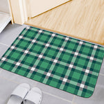 Irish St. Patrick's Day Plaid Print Indoor Door Mat