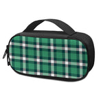 Irish St. Patrick's Day Plaid Print Insulin Cooler Travel Case