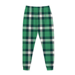 Irish St. Patrick's Day Plaid Print Jogger Pants