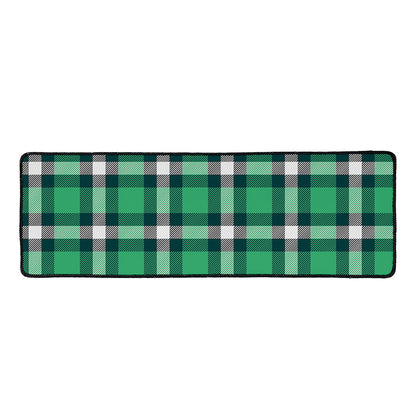 Irish St. Patrick's Day Plaid Print Long Kitchen Mat
