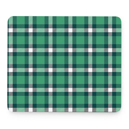 Irish St. Patrick's Day Plaid Print Mouse Pad