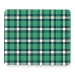 Irish St. Patrick's Day Plaid Print Mouse Pad