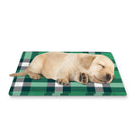 Irish St. Patrick's Day Plaid Print Pet Cooling Mat Cover