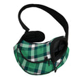 Irish St. Patrick's Day Plaid Print Pet Sling Carrier