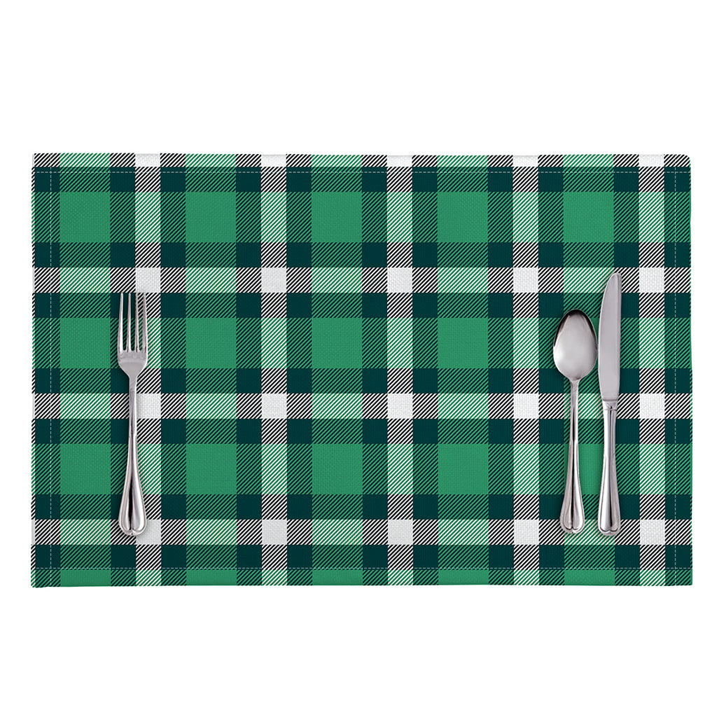 Irish St. Patrick's Day Plaid Print Placemat