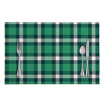 Irish St. Patrick's Day Plaid Print Placemat