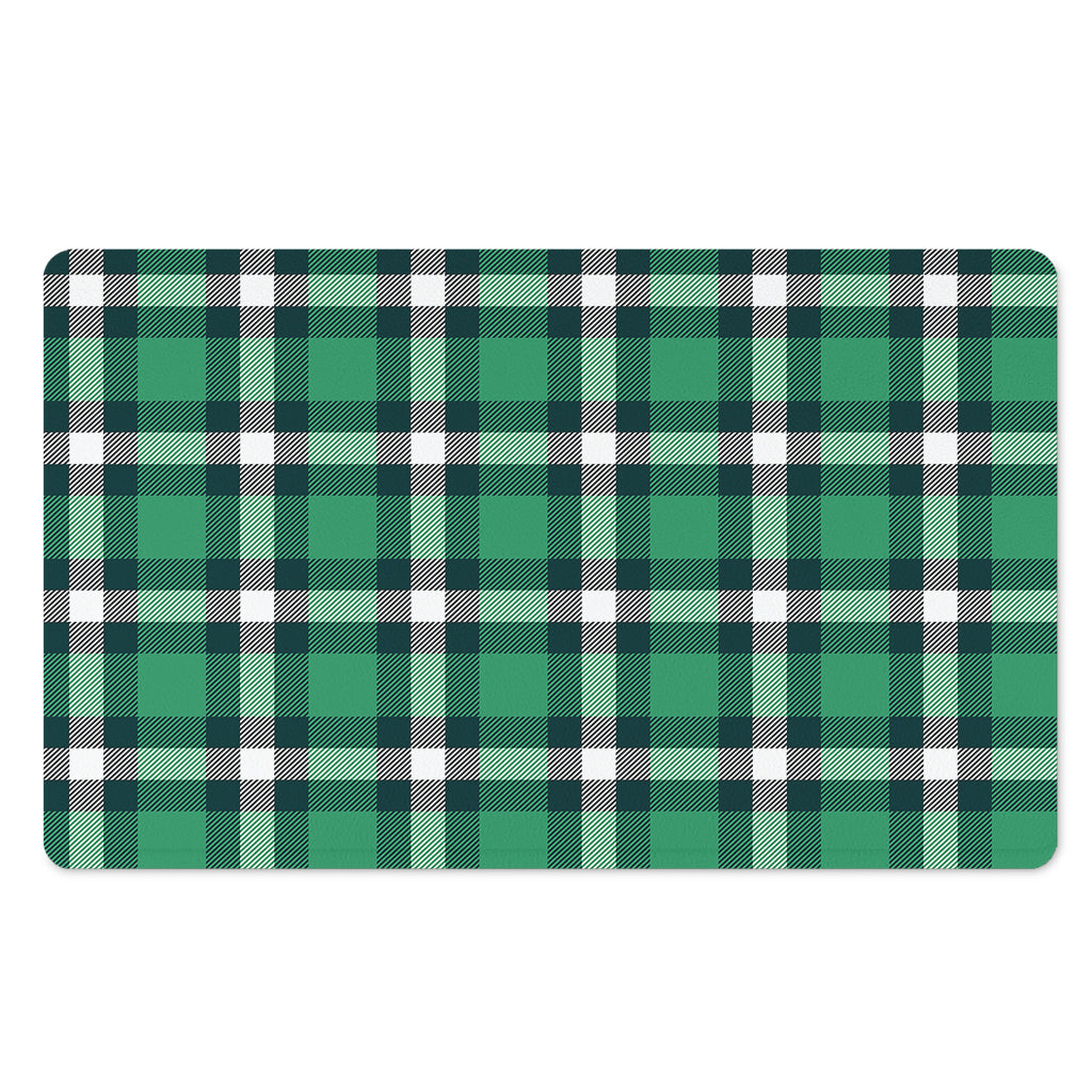 Irish St. Patrick's Day Plaid Print Polyester Doormat