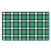 Irish St. Patrick's Day Plaid Print Polyester Doormat