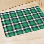 Irish St. Patrick's Day Plaid Print Polyester Doormat