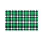 Irish St. Patrick's Day Plaid Print Polyester Flag