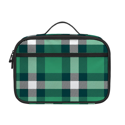Irish St. Patrick's Day Plaid Print Portable Lunch Bag