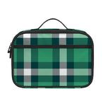 Irish St. Patrick's Day Plaid Print Portable Lunch Bag