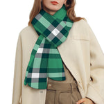 Irish St. Patrick's Day Plaid Print Scarf