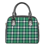 Irish St. Patrick's Day Plaid Print Shoulder Handbag