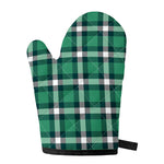 Irish St. Patrick's Day Plaid Print Single Oven Mitt