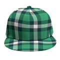 Irish St. Patrick's Day Plaid Print Snapback Cap