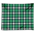 Irish St. Patrick's Day Plaid Print Tapestry