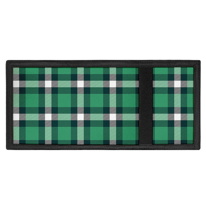 Irish St. Patrick's Day Plaid Print Trifold Wallet