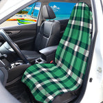 Irish St. Patrick's Day Plaid Print Waterproof Car Seat Cover
