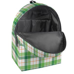Irish St. Patrick's Day Tartan Print Backpack