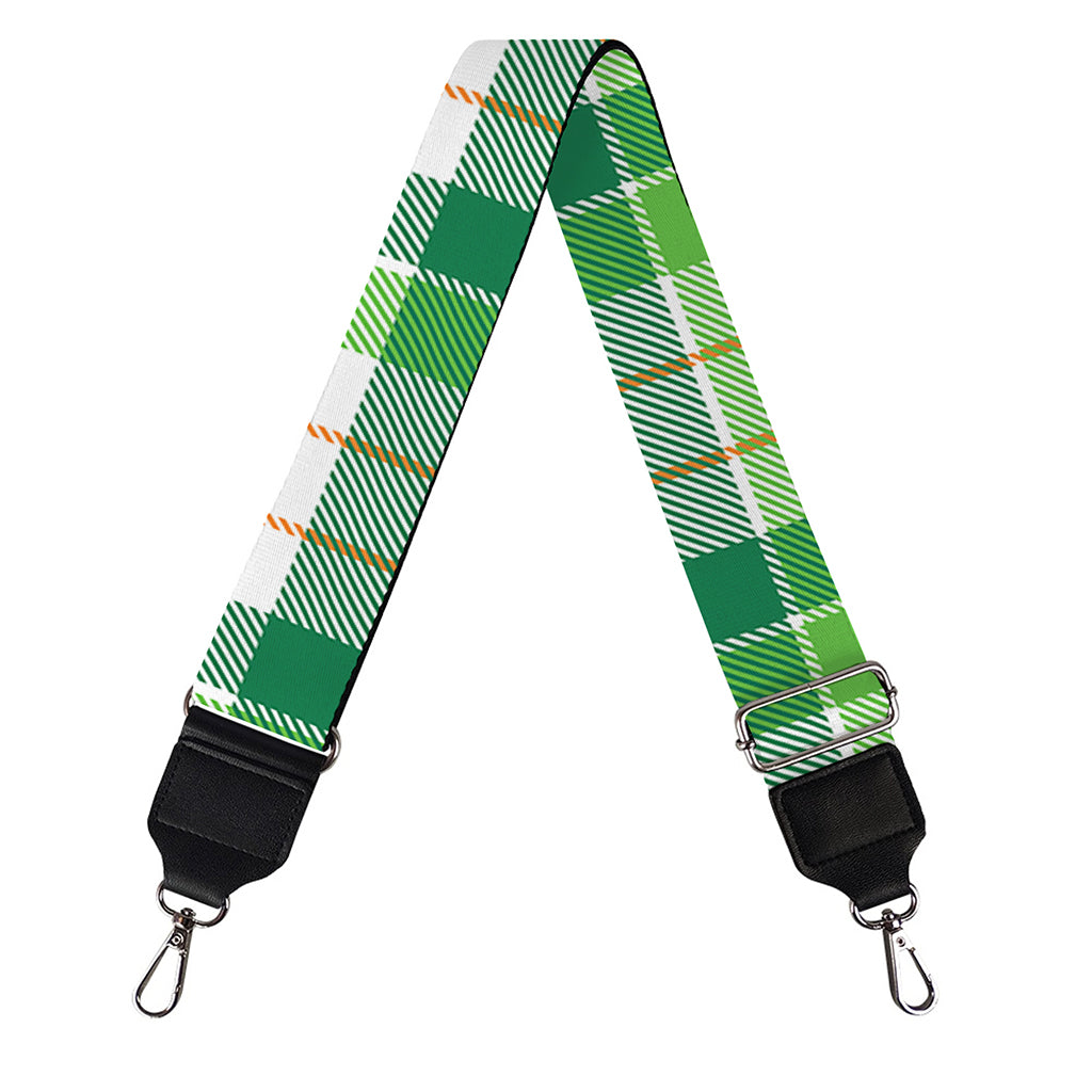 Irish St. Patrick's Day Tartan Print Bag Strap