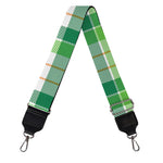 Irish St. Patrick's Day Tartan Print Bag Strap