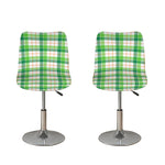 Irish St. Patrick's Day Tartan Print Bar Stool Covers