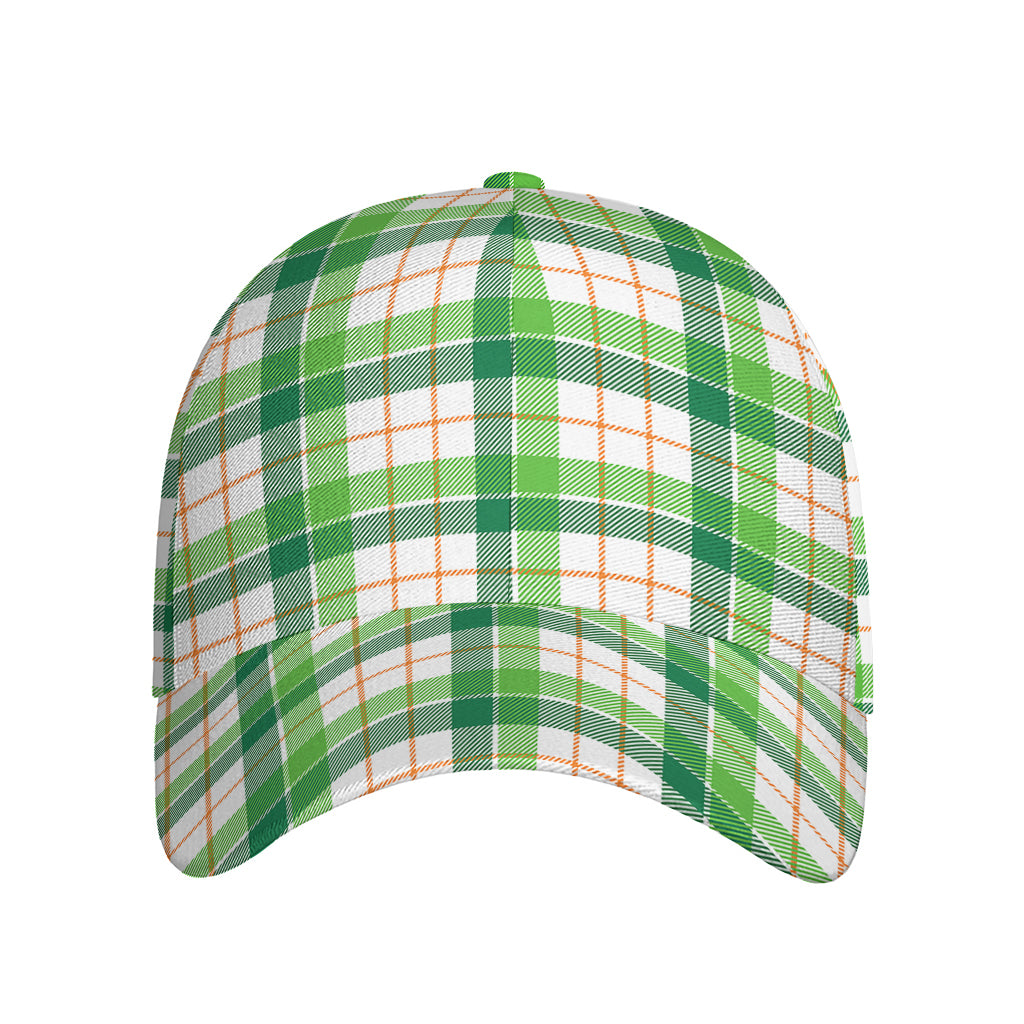 Irish St. Patrick's Day Tartan Print Baseball Cap