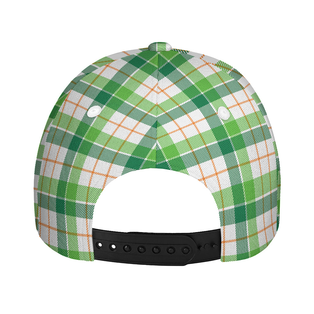 Irish St. Patrick's Day Tartan Print Baseball Cap