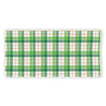 Irish St. Patrick's Day Tartan Print Beach Towel