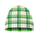 Irish St. Patrick's Day Tartan Print Beanie