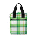 Irish St. Patrick's Day Tartan Print Bible Tote Bag