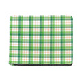 Irish St. Patrick's Day Tartan Print Bifold Wallet