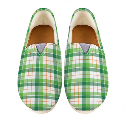 Irish St. Patrick's Day Tartan Print Casual Shoes