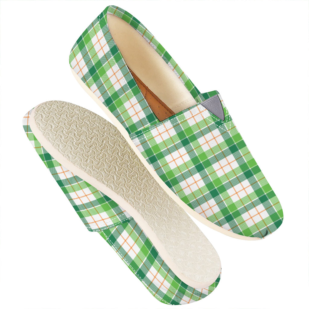 Irish St. Patrick's Day Tartan Print Casual Shoes