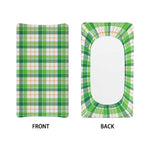 Irish St. Patrick's Day Tartan Print Changing Pad Cover