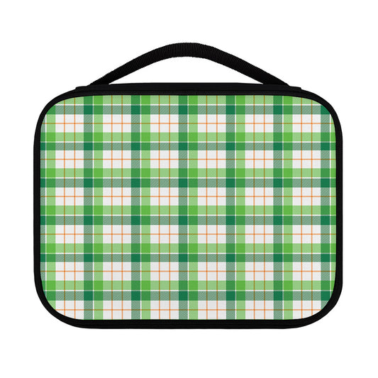 Irish St. Patrick's Day Tartan Print Classic Bible Case