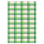 Irish St. Patrick's Day Tartan Print Curtain