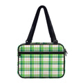 Irish St. Patrick's Day Tartan Print Double Strap Bible Bag