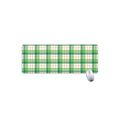 Irish St. Patrick's Day Tartan Print Extended Mouse Pad