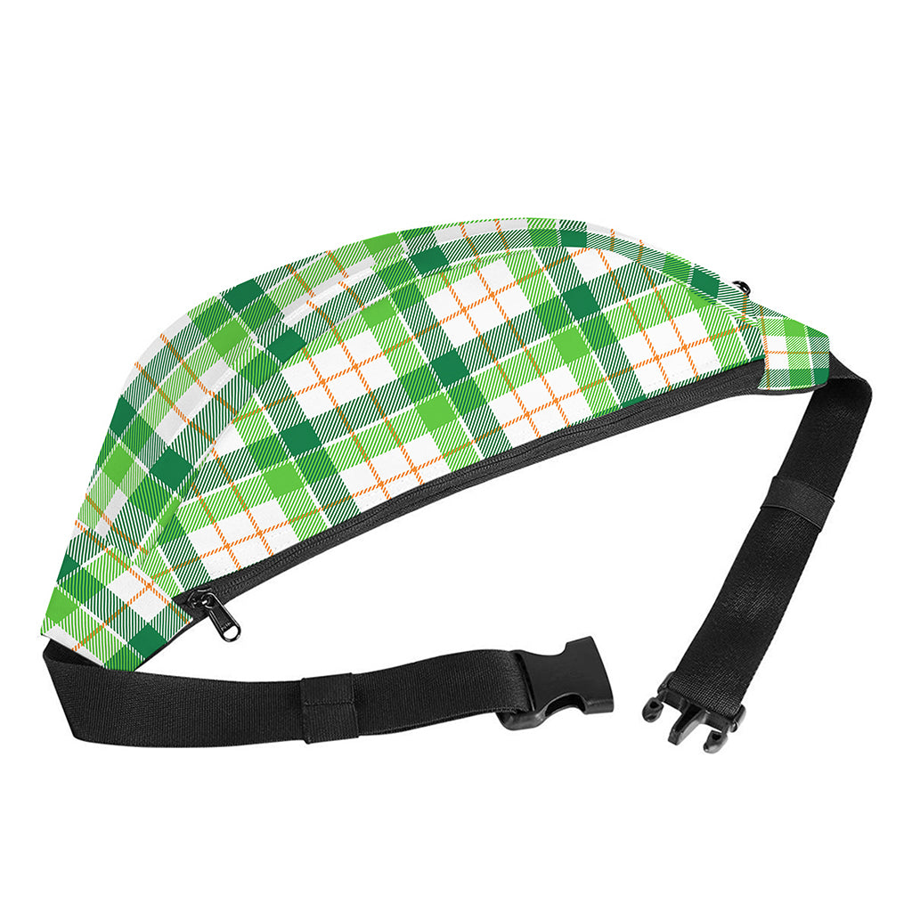 Irish St. Patrick's Day Tartan Print Fanny Pack