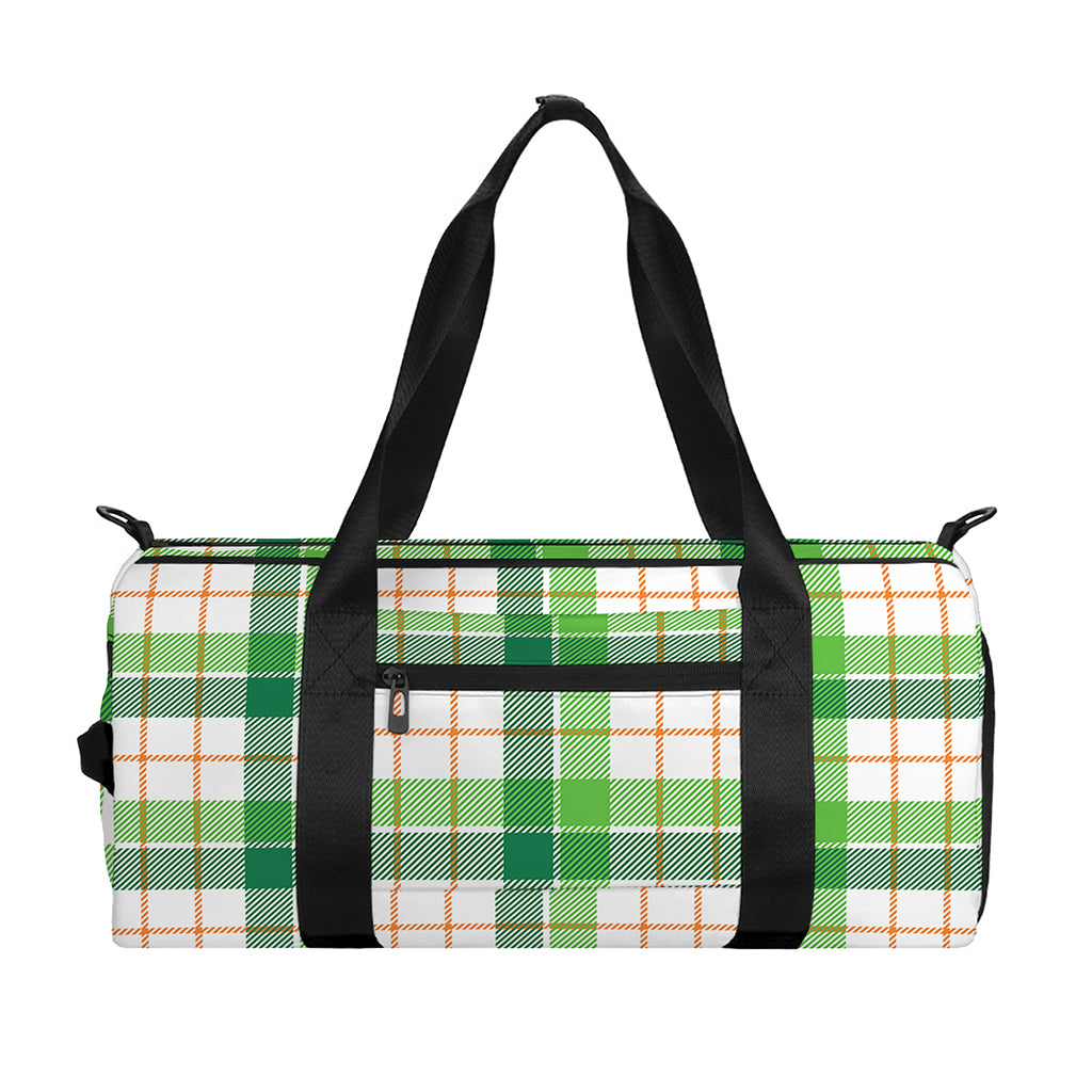 Irish St. Patrick's Day Tartan Print Gym Bag